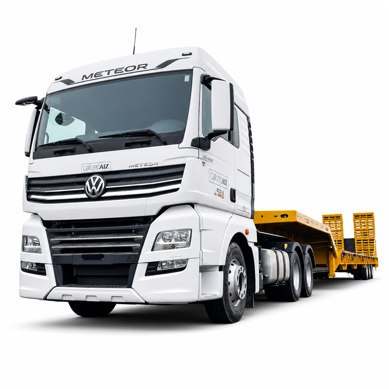 Cavalo Volkswagen 28.460 com Prancha 3 Eixos