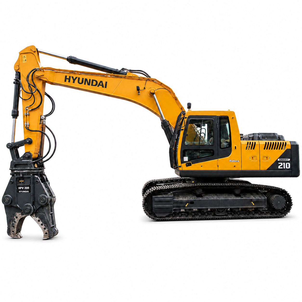 Escavadeira Hyundai R210 com Pulverizador/Tesoura